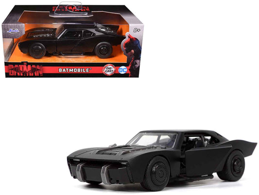 Batmobile Black "The Batman" (2022) Movie "Hollywood Rides" Series 1/32 Diecast Model Car by Jada