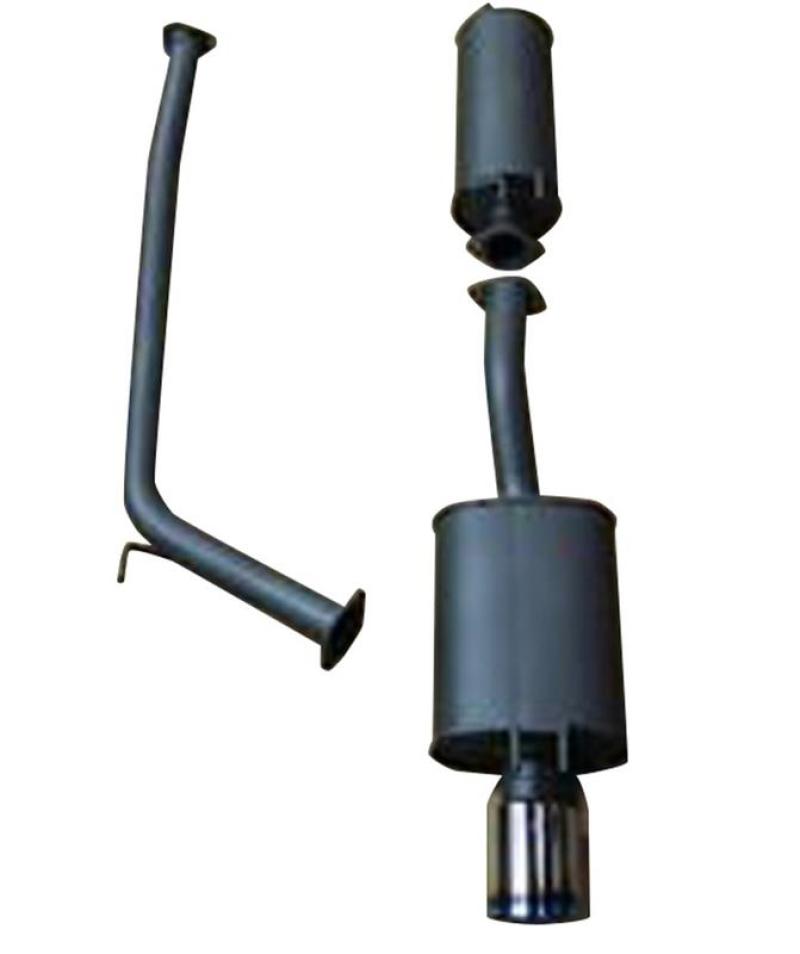 FR SPORT HKS 07-09 Civic Si Sedan sport exhaust tail pipe tip in titanium with polished finish