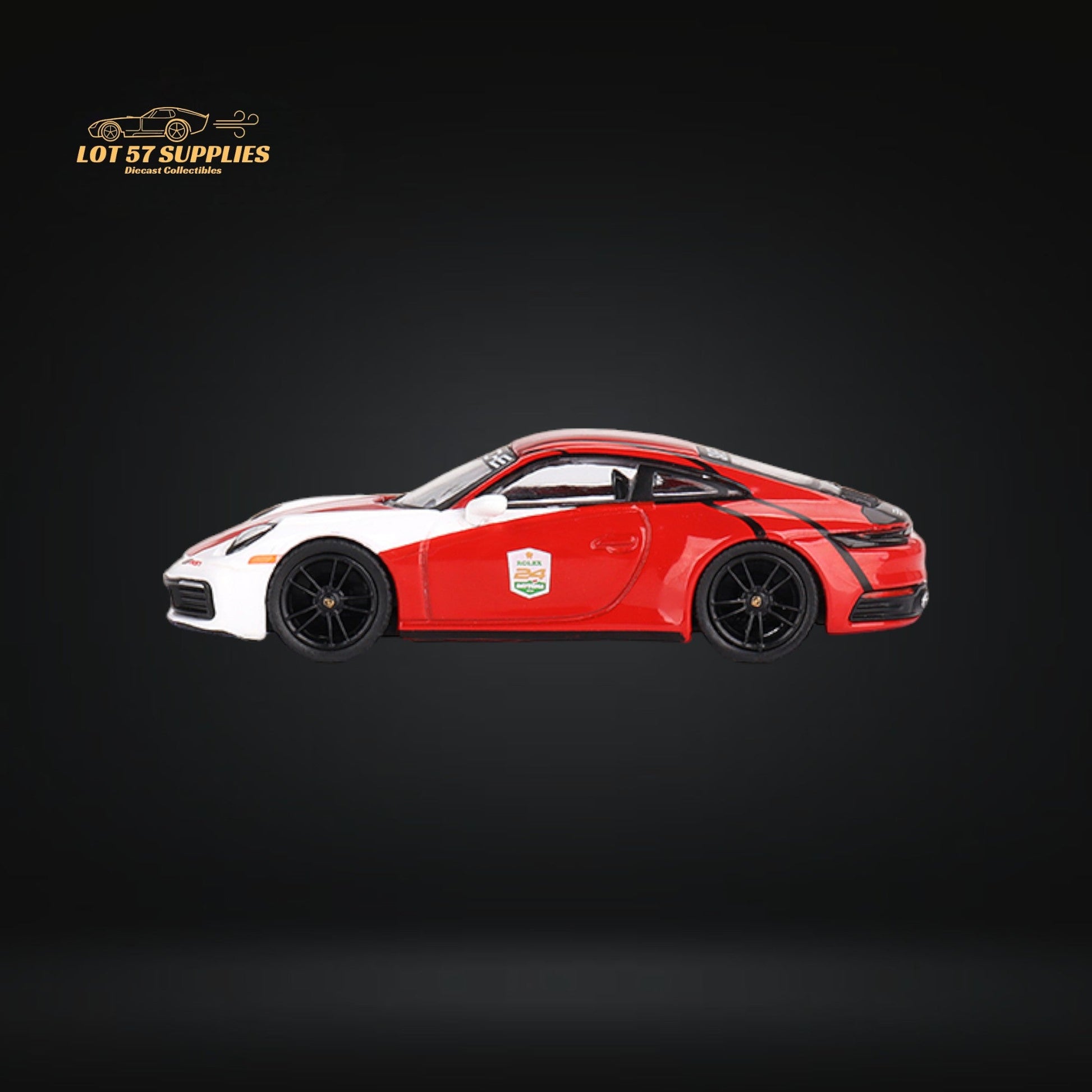 Mini-GT Porsche 911 992 Carrera S Safety Car 1:64 - Evergreen Kings