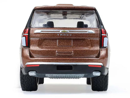 2022 Chevrolet Tahoe Auburn Metallic "Blue Collar Collection" Series 14 1/64 Diecast Model Car by Greenlight