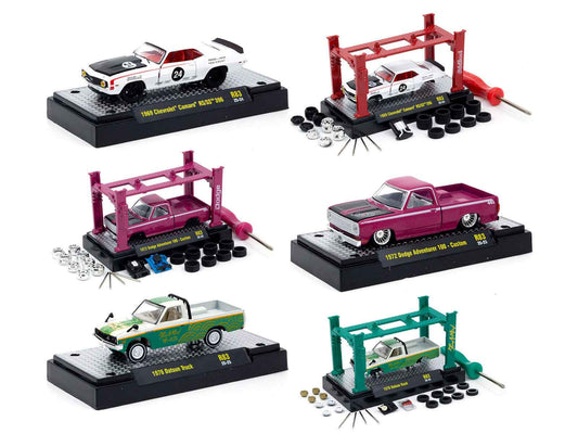 Model Kit 3 piece Car Set Release #83 Limited Edition to 6000 pieces Worldwide 1/64 Diecast Model Cars by M2 Machines