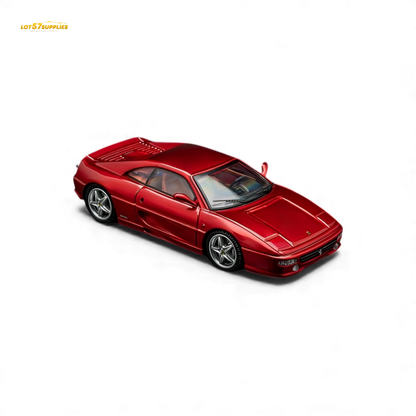 Pre-order TPC Ferrari F355 Challenge diecast model in metallic red, 1:64 scale by Lot57Supplies Diecast Shop.