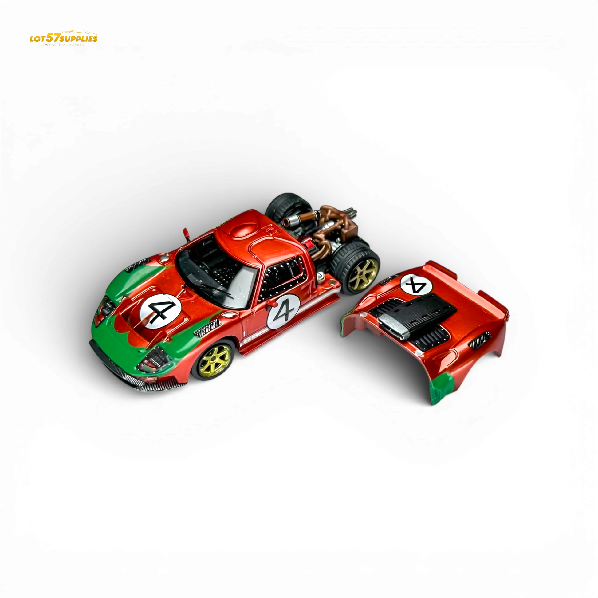 Rhino Model RM Ford GT40 Le Mans 1:64 - Evergreen Kings