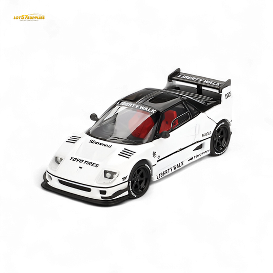 Mini-GT Mazda AZ-1 Liberty Walk LB40 White 1:64 - Evergreen Kings
