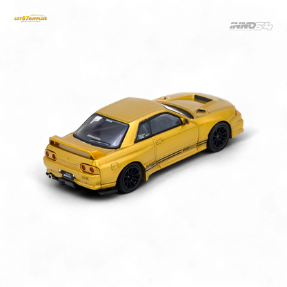 INNO64 Top Secret BNR32 GT-R 650R Gold 1:64 - Evergreen Kings