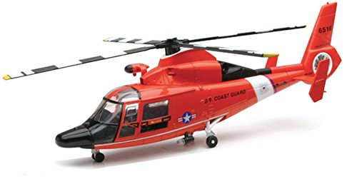 Eurocopter Dauphin HH-65C Helicopter Red "United States Coast Guard" "Sky Pilot" Series 1/48 Diecast Model by New Ray