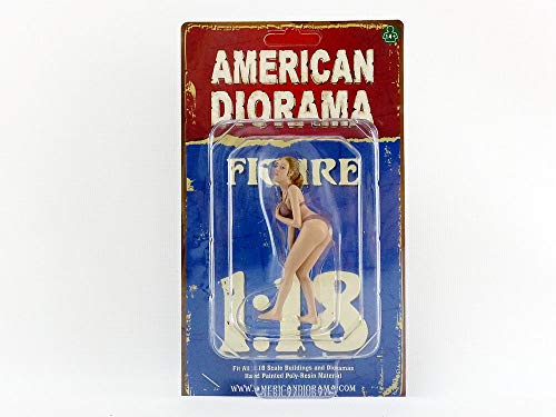 May Bikini Calendar Girl Figure for 1/18 Scale Models by American Diorama