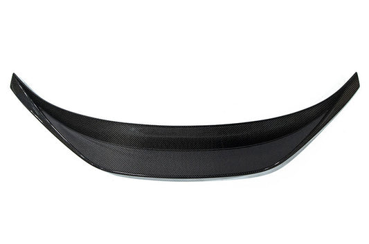 OLM carbon fiber duckbill spoiler for 2022 GR86 and Subaru BRZ-rear view