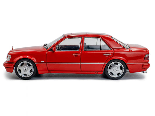 1994 Mercedes-Benz (W124) E60 AMG Signal Red 1/43 Diecast Model Car by Solido