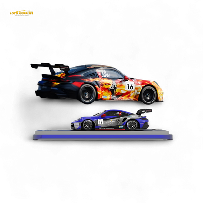 Modernart Porsche 911 GT3 Carrera Cup Asia Masters #16 1:64 - Evergreen Kings