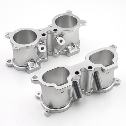 BLOX Racing 5-Axis TGV Delete Kit for Subaru WRX, STi, Legacy, and Forester EJ20/EJ25 intake manifold upgrade.