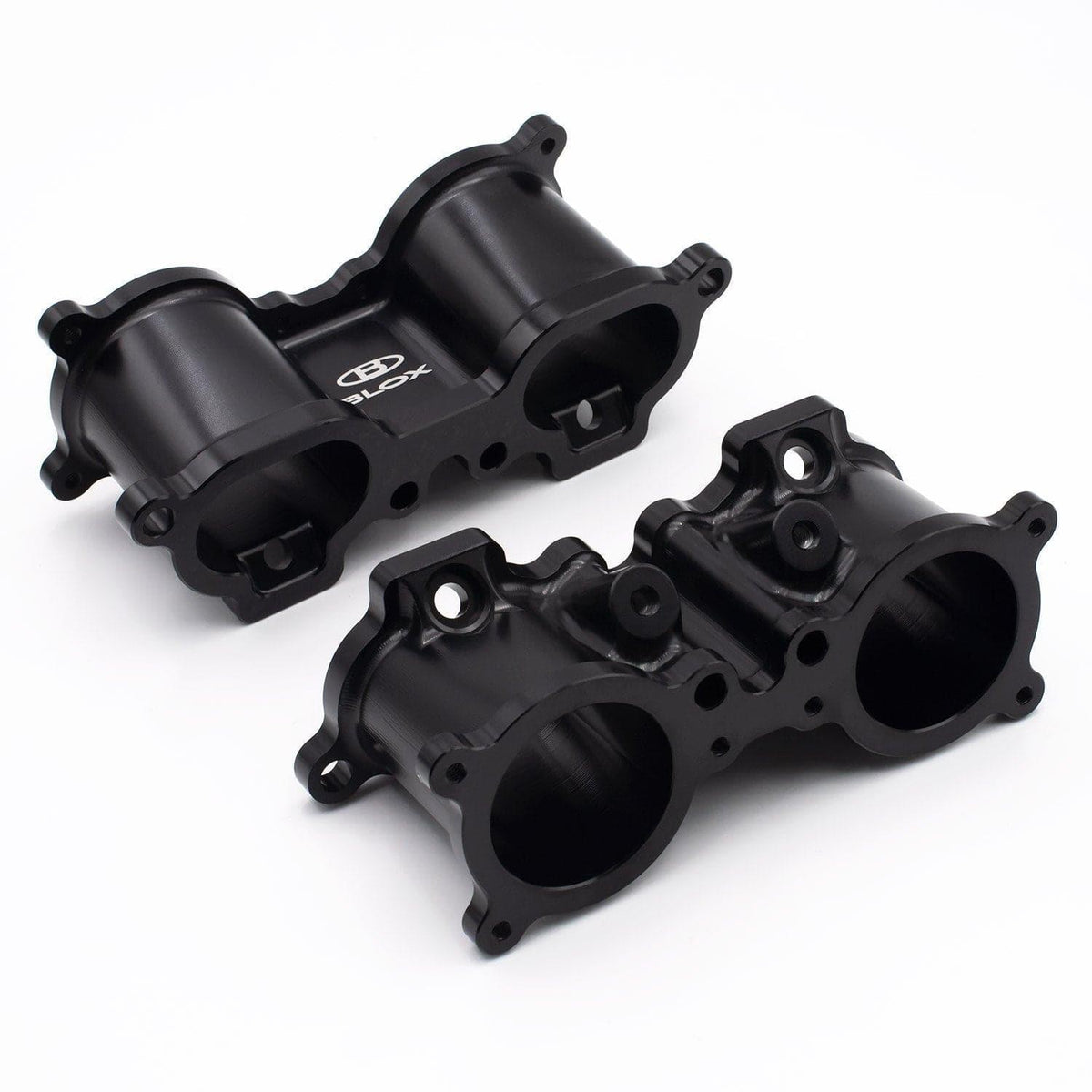 BLOX Racing 5-Axis TGV Delete Kit for Subaru WRX, STI, Legacy, and Forester EJ20/EJ25 intake manifold replacement.
