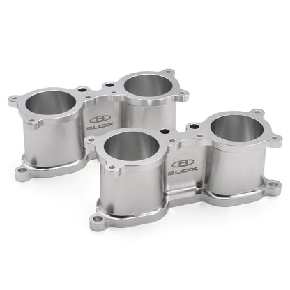 BLOX Racing 5-Axis TGV Delete Kit for Subaru WRX, STi, Legacy, and Forester EJ20/EJ25 intake manifold replacement.