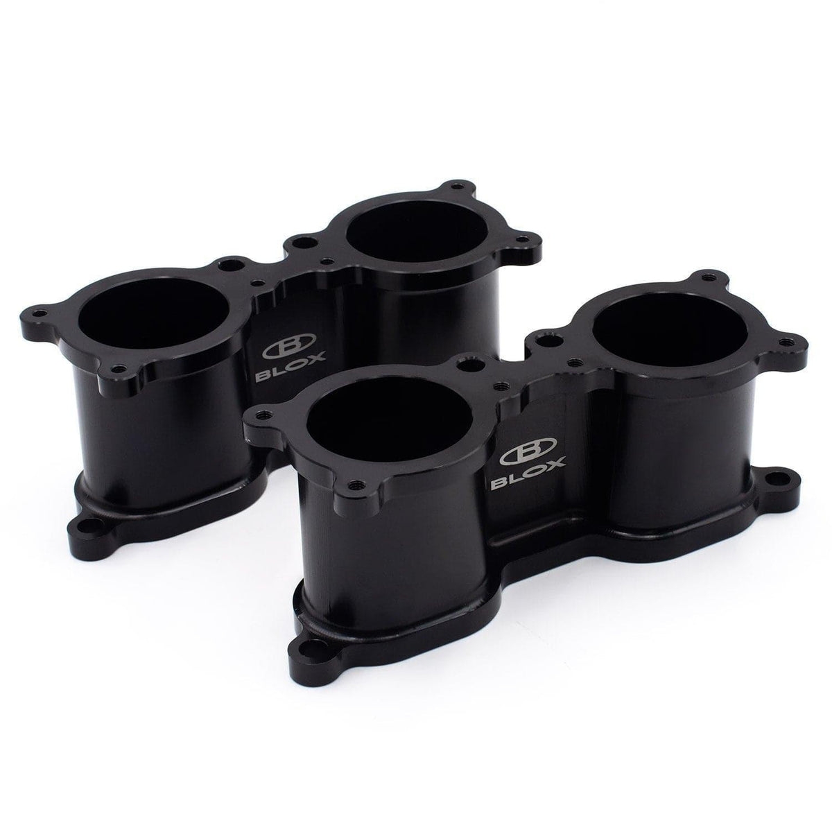 BLOX Racing 5-Axis TGV Delete Kit for Subaru WRX, STi, Legacy, and Forester EJ20/EJ25 intake manifold, includes delete components.