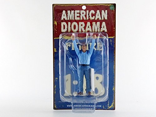 Camera Crew Figure II "Crew Holding Reflector" For 1:18 Scale Models by American Diorama