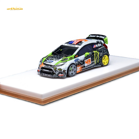 (Pre-Order) Minicraftsman Ken Block Ford Fiesta Gymkhana Livery 1:64 - Evergreen Kings