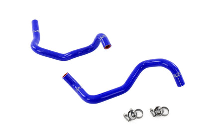 FR SPORT HPS silicone heater coolant hose kit for 2008-2014 Subaru WRX STI 2.5L Turbo, blue HVAC heater hose set.
