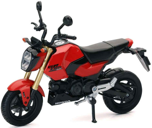 Honda GROM Motorcycle Red 1/12 Diecast Model by New Ray