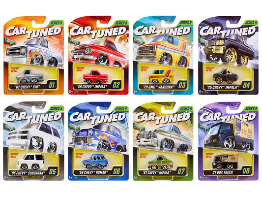 "Mainline" 2026 Series 9 Set of 8 Pieces Diecast Model Cars by CarTuned