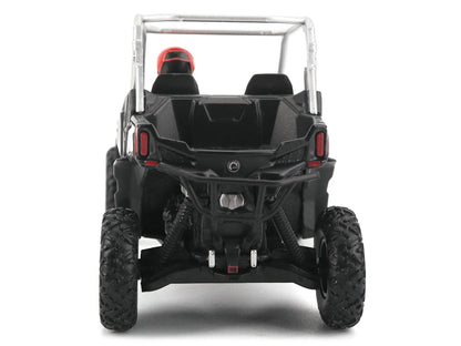 Can-Am Maverick Sport XXC 1000R Silver Metallic and Black with Driver Figure 1/32 Diecast Model by BRP Models