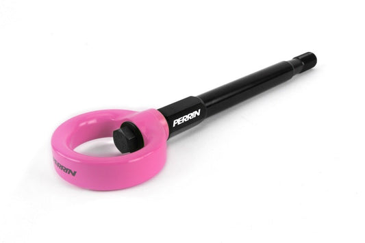 Perrin [08-14 WRX/STI] Tow Hook Kit Front - Hyper Pink | PSP-BDY-231HP - Evergreen Kings