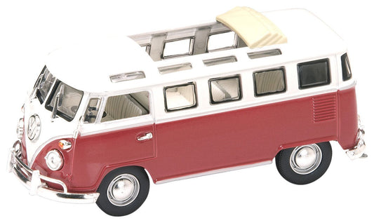 1962 Volkswagen Microbus Van Bus With Open Roof 1/43 Diecast Car by Road Signature