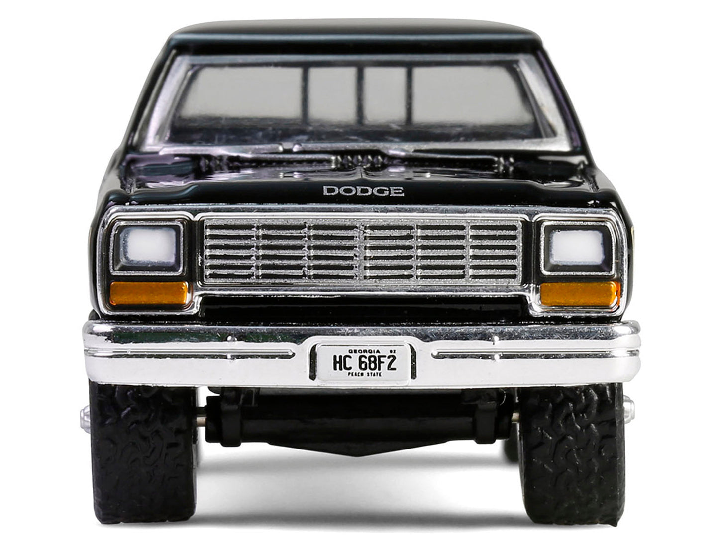 1981 Dodge Power Ram Prospector Pickup Truck Black "The A-Team" (1983-1987) TV Series "Hollywood Series" Release #43 1/64 Diecast Model Car by Greenlight