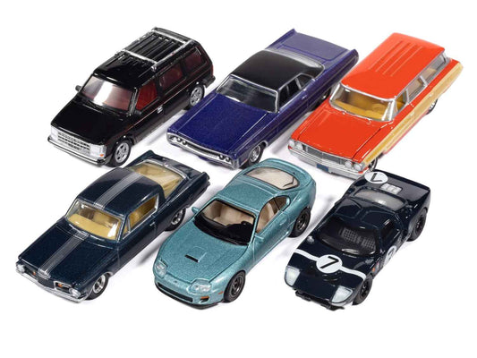 Auto World Premium 2025 Release 3 Set B of 6 pieces 1/64 Diecast Model Cars by Auto World