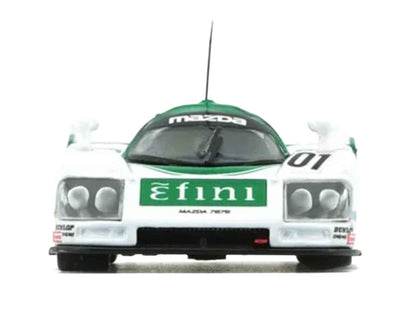 Mazda 787B #201 Johnny Herbert - Maurizio Sandro Sala "Efini" "All Japan Sports Prototype Car Endurance Championship" (1991) 1/64 Diecast Model Car by BM Creations