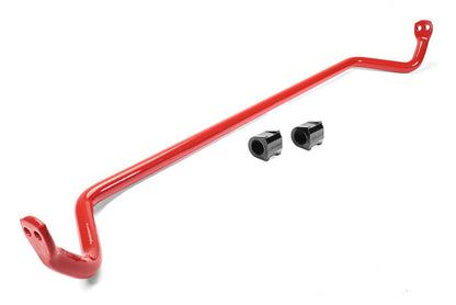 JDMuscle Perrin Performance 26mm front sway bar for 2015-2021 Subaru WRX STI, showing the metal sway bar with mounting brackets.