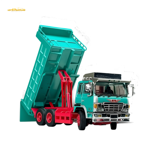 (Pre-Order) DBGT Hino Super Dolphin Dump Truck Green 1:64 - Evergreen Kings