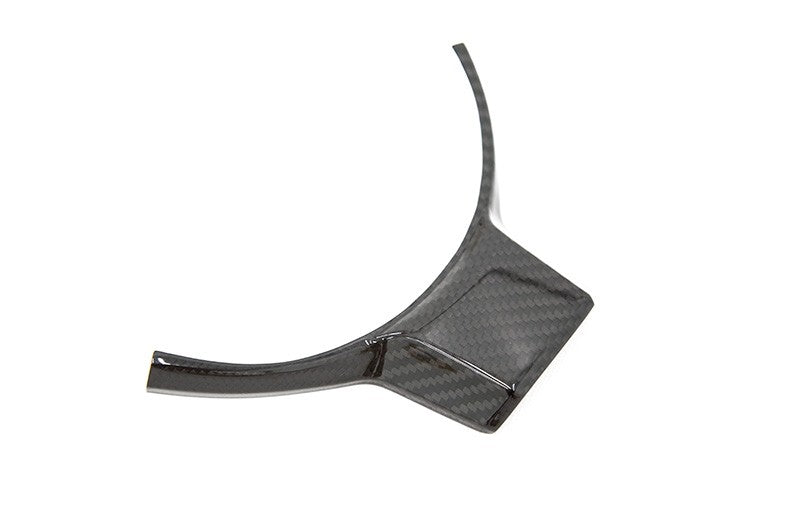 OLM LE dry carbon fiber steering wheel trim for Subaru BRZ and Toyota GR86