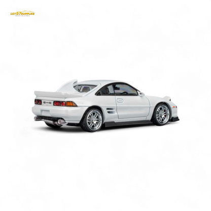 White 1:64 scale Toyota MR-2 SW20 Revision 4 V2 diecast model by Lot57Supplies Diecast Shop