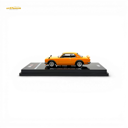 Inno64 Nissan Skyline 2000 GT-R KPGC10 Orange 1:64 - Evergreen Kings