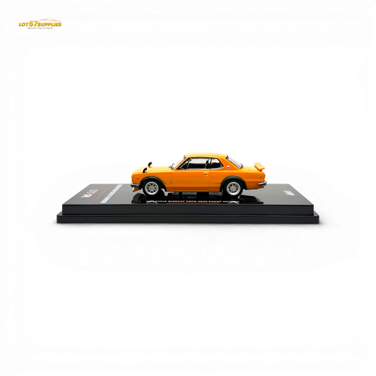 Inno64 Nissan Skyline 2000 GT-R KPGC10 Orange 1:64 - Evergreen Kings
