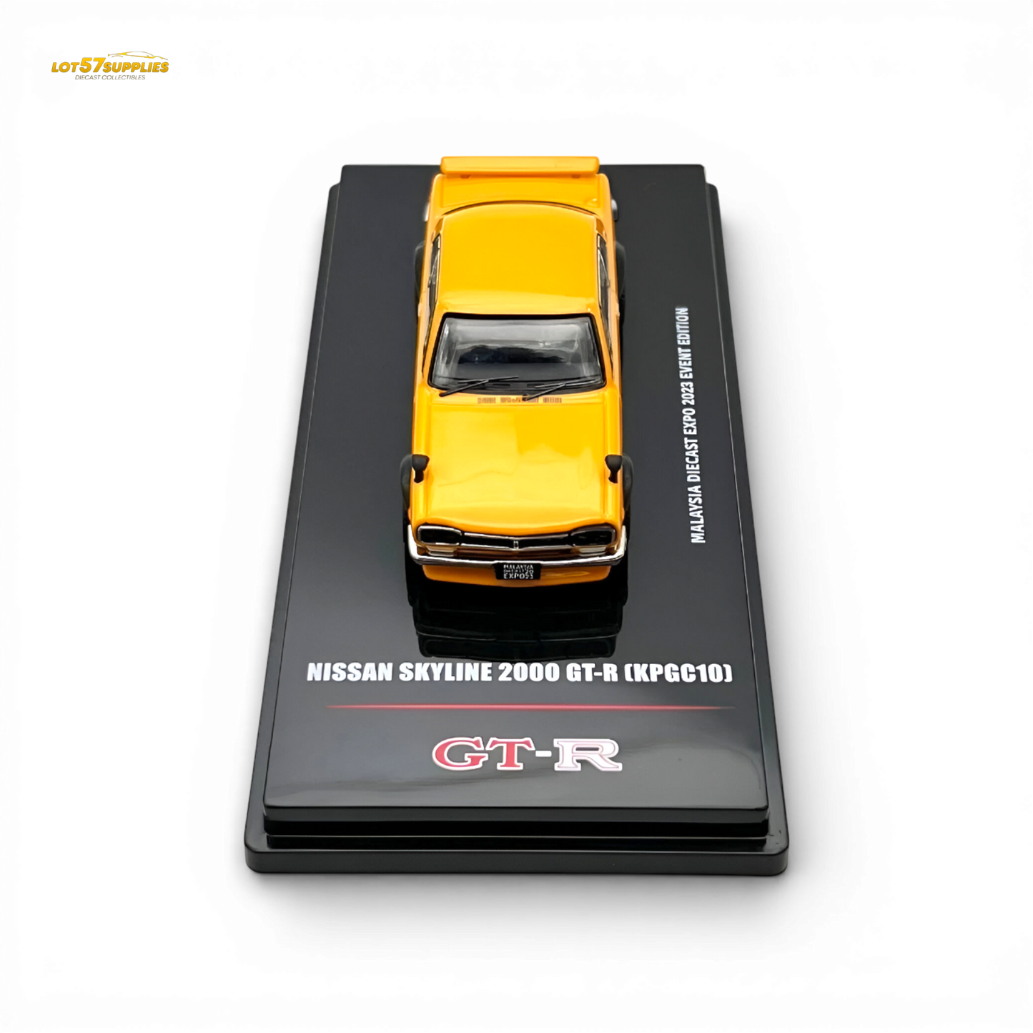 Inno64 Nissan Skyline 2000 GT-R KPGC10 Orange 1:64 - Evergreen Kings