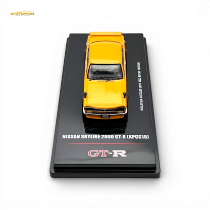 Inno64 Nissan Skyline 2000 GT-R KPGC10 Orange 1:64 - Evergreen Kings