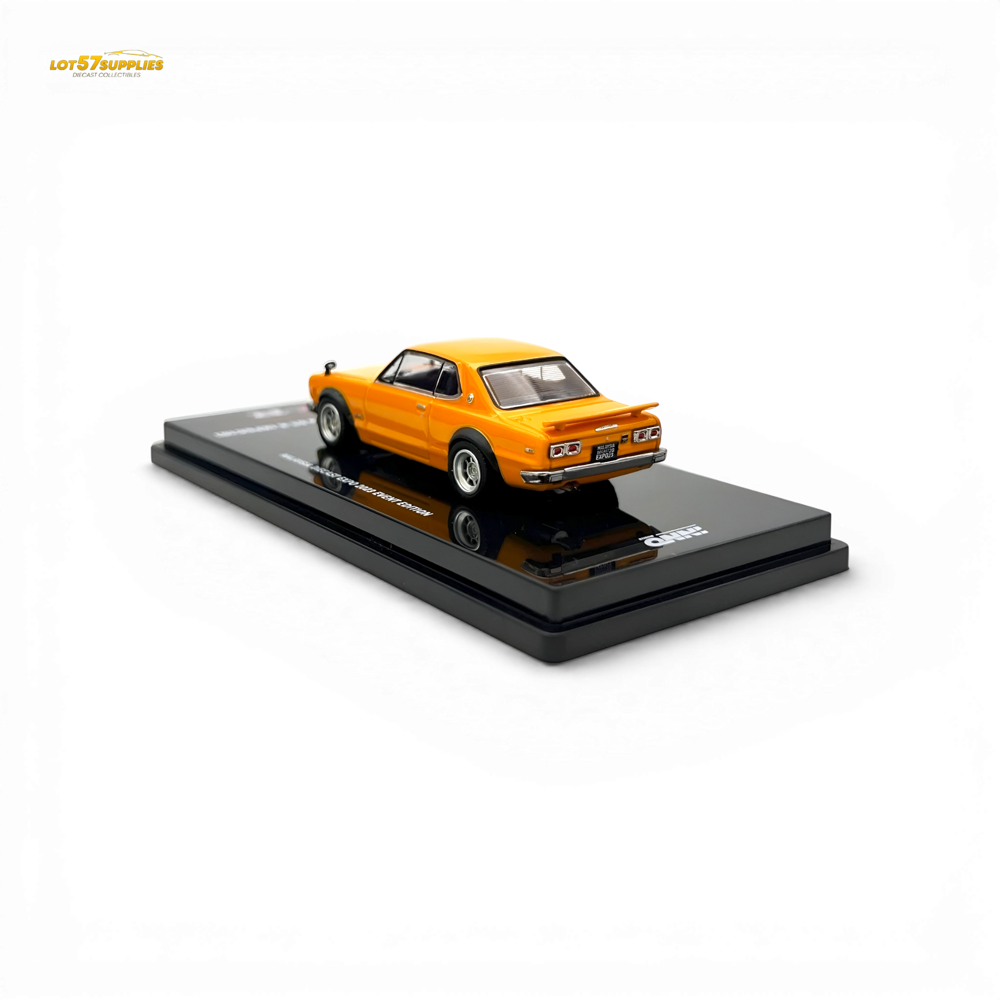 Inno64 Nissan Skyline 2000 GT-R KPGC10 Orange 1:64 - Evergreen Kings