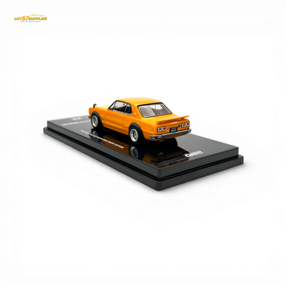 Inno64 Nissan Skyline 2000 GT-R KPGC10 Orange 1:64 - Evergreen Kings
