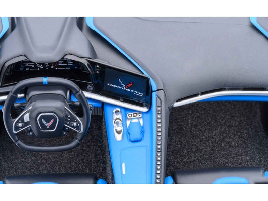 2020 Chevrolet Corvette C8 Stingray Ceramic Matrix Gray Metallic 1/18 Model Car by Autoart