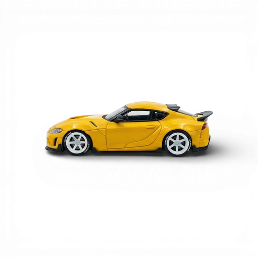 ATOZ Toyota Supra GR Yellow 1:64 - Evergreen Kings