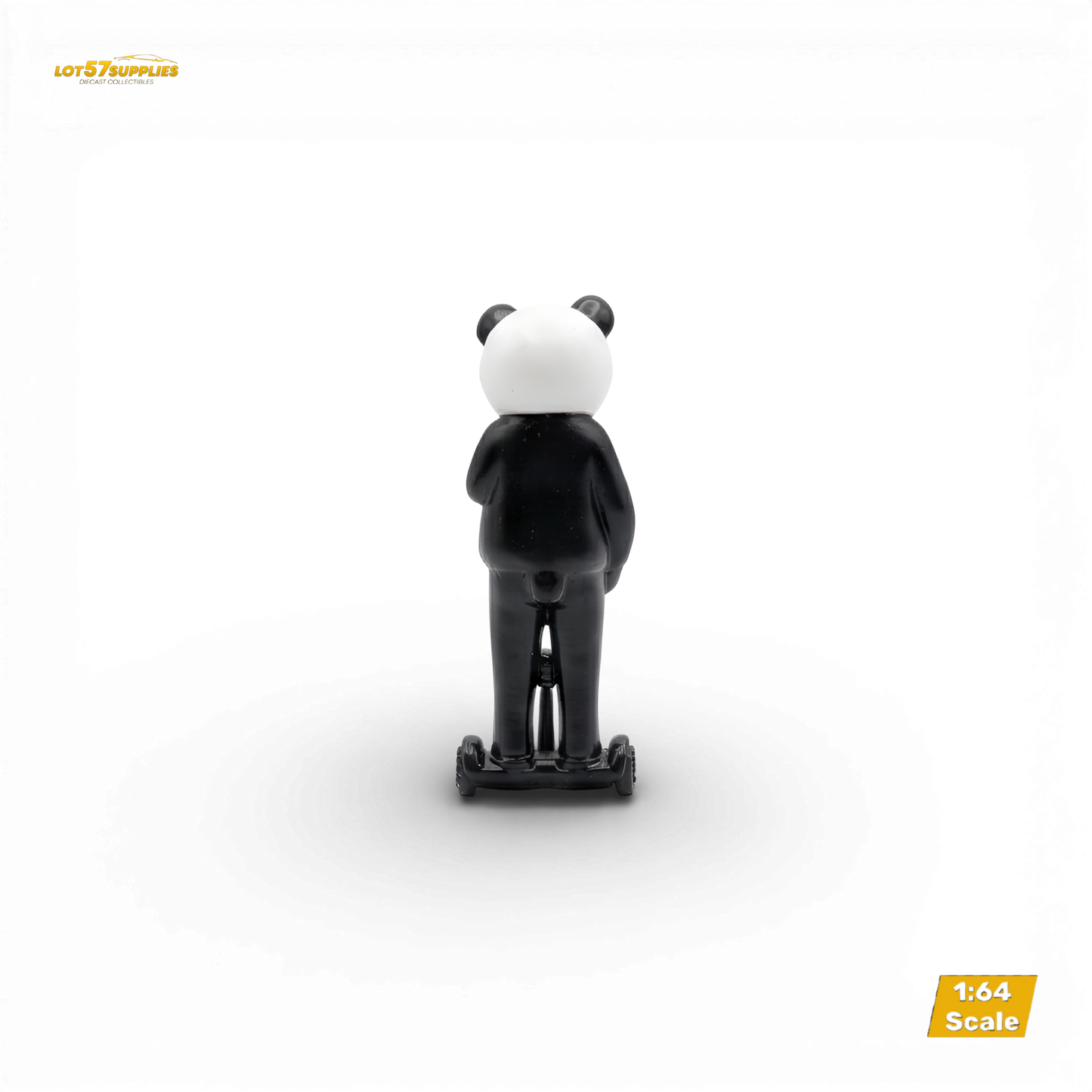 Street Weapon Panda figure in 1:64 scale from Lot57Supplies Diecast Shop, detailed diecast toy with urban street style.