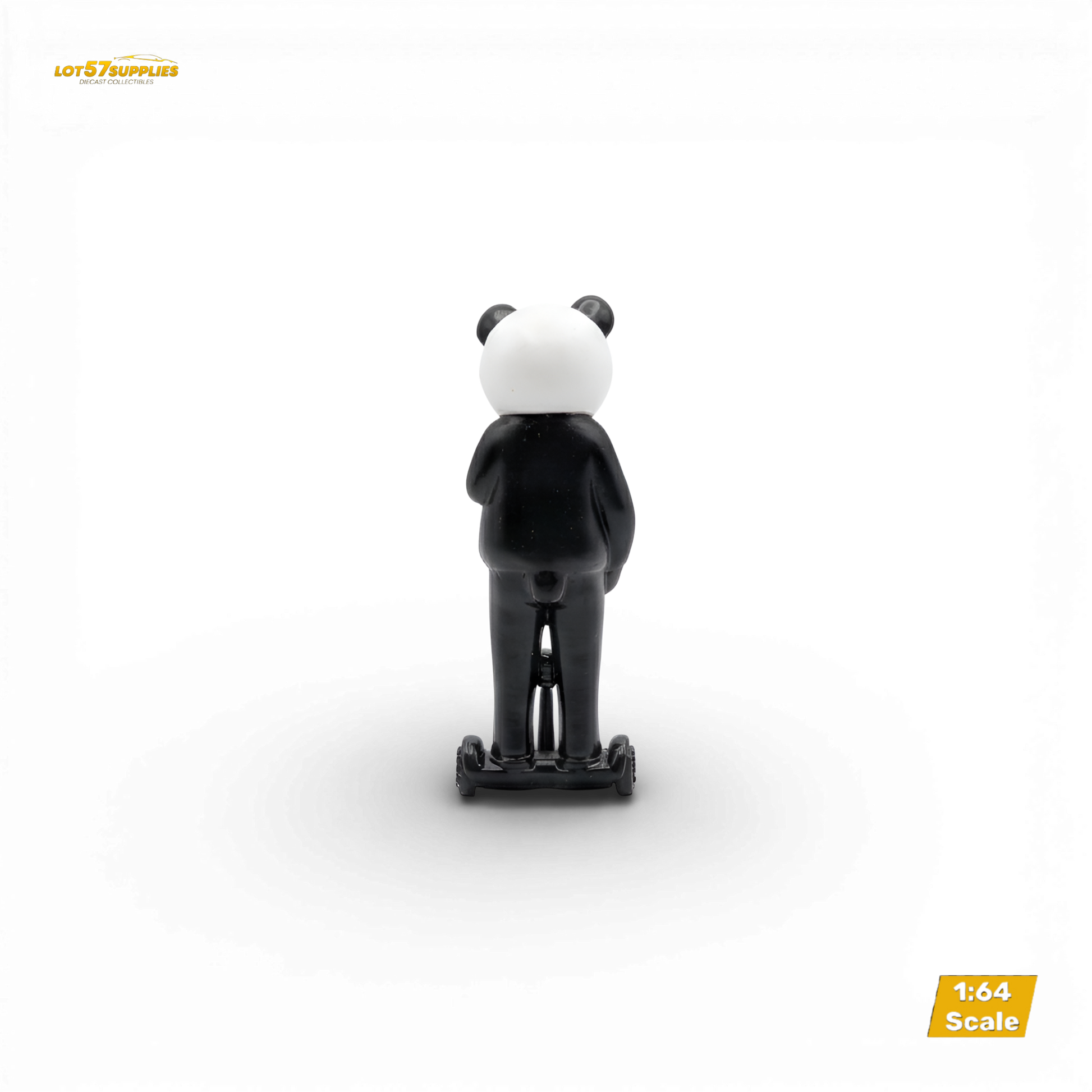 Street Weapon Panda figure in 1:64 scale from Lot57Supplies Diecast Shop, detailed diecast toy with urban street style.