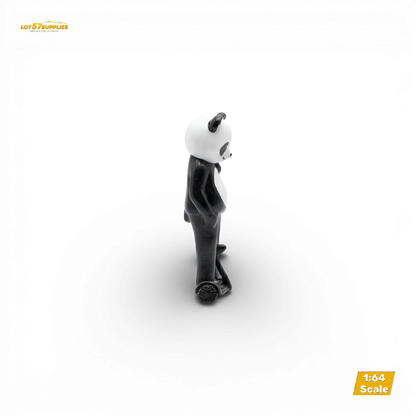 Street Weapon Panda figure in 1:64 scale from Lot57Supplies Diecast Shop, showing a detailed panda character in streetwear style.
