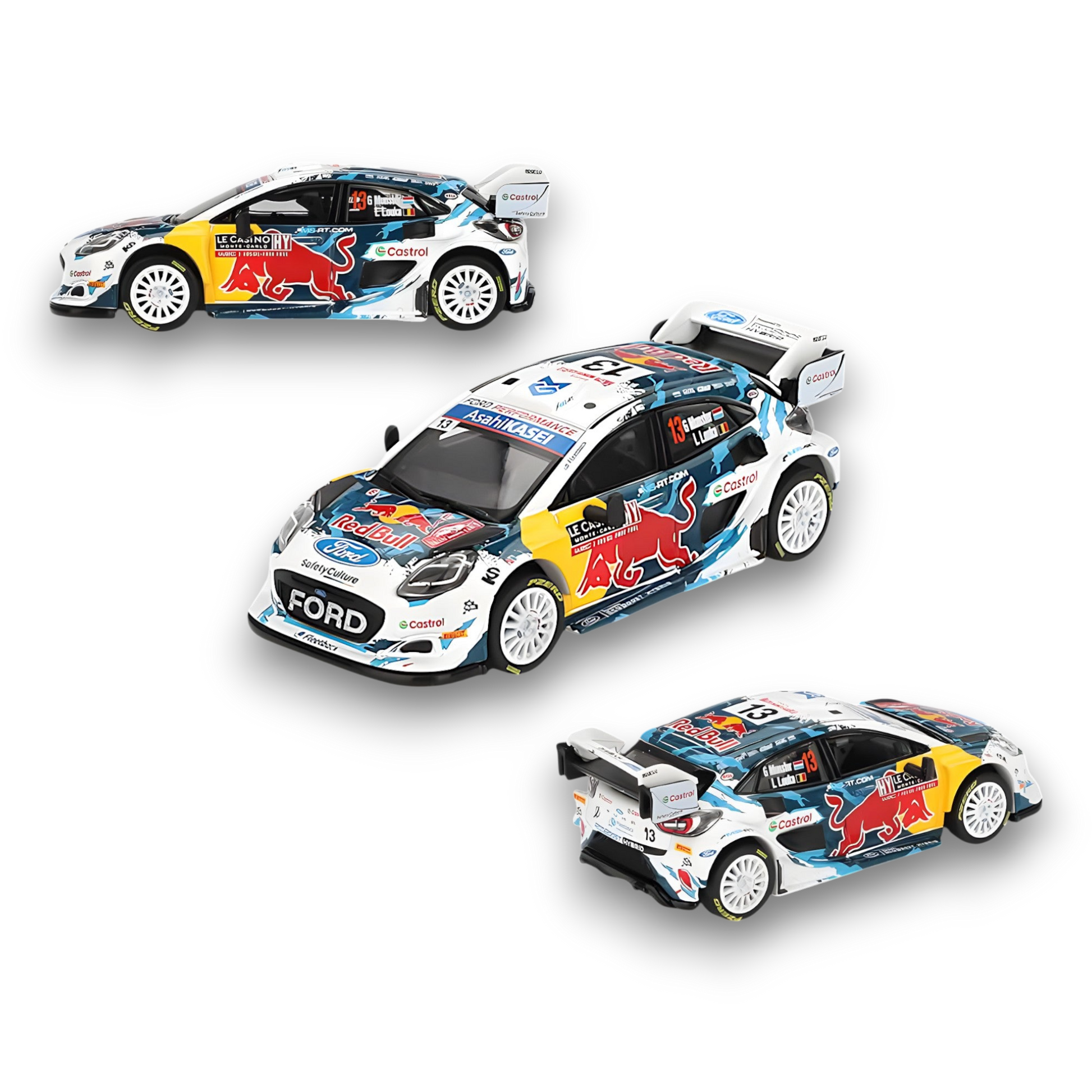 Mini GT Ford Puma Rally1 #13 M-Sport Ford WRT 1:64 - Evergreen Kings