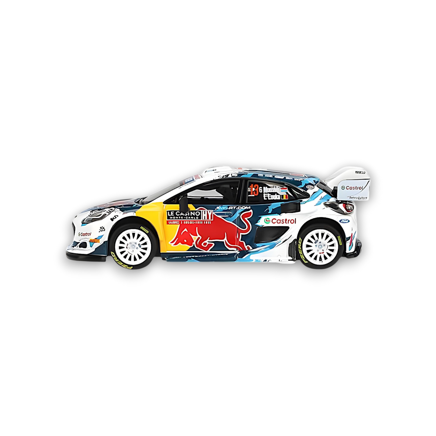 Mini GT Ford Puma Rally1 #13 M-Sport Ford WRT 1:64 - Evergreen Kings