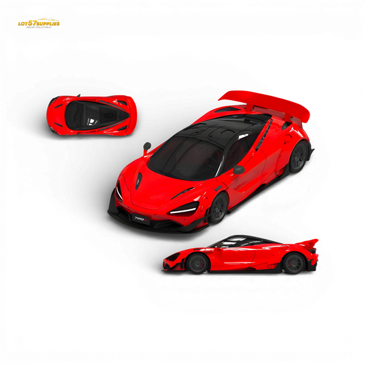 SUPCAR McLaren 720S Red 1:64 - Evergreen Kings