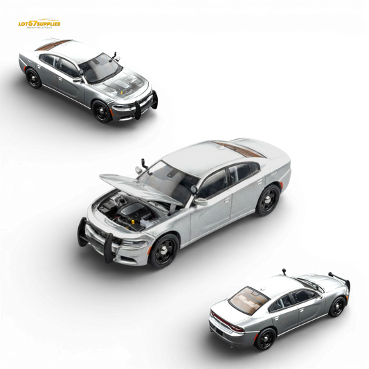 Elite Collectibles Dodge Warhorse Silver 1:64 - Evergreen Kings
