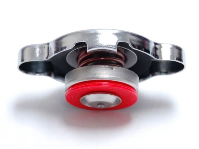 FR SPORT HKS D1 Limited Edition radiator cap, 1.1 kg/cm^2 pressure, showcasing the metallic cap with branding details.