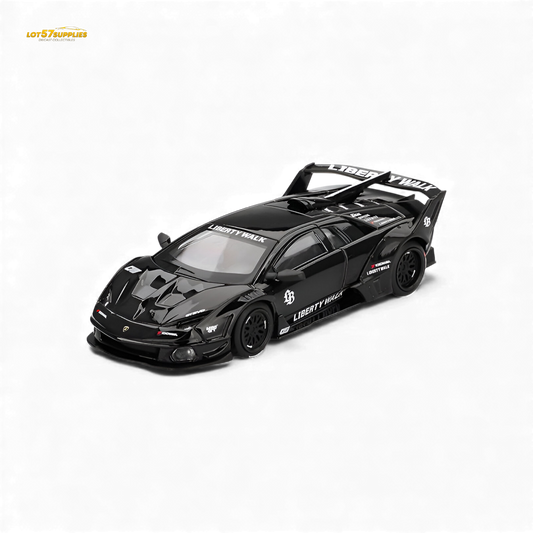 Mini GT Lamborghini Murcielago GT Evo Black 1:64 - Evergreen Kings